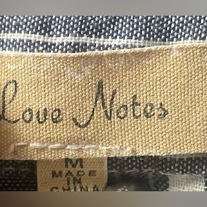 Navy blue pinstripe button up blouse